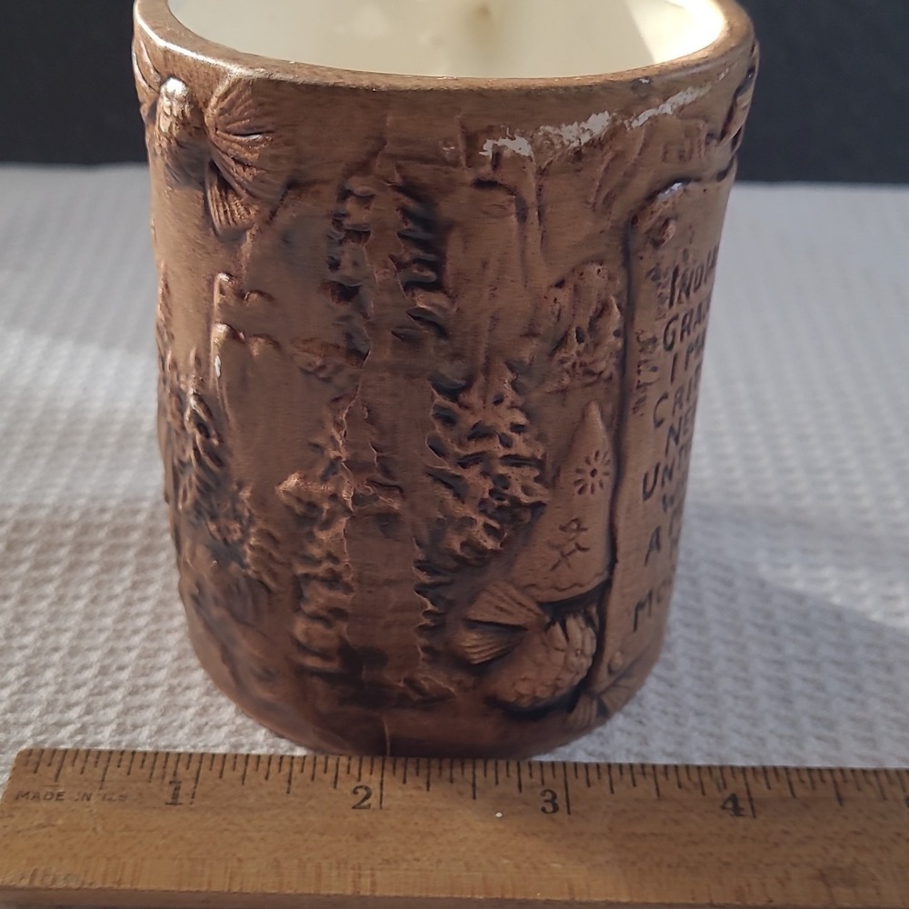 3-D Old West Native American Chief Pioneer designed mug - Picture 2 of 7